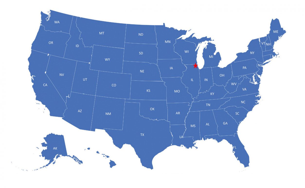 OEM Map for Sales Rep